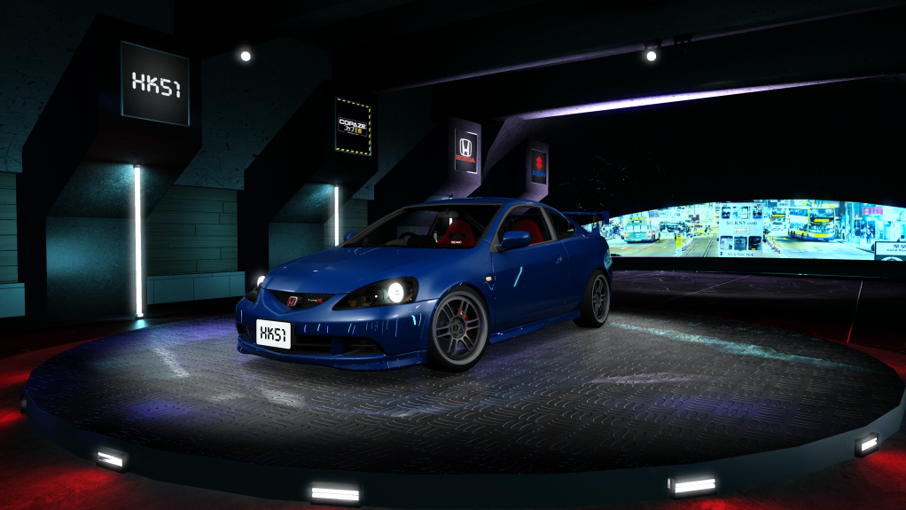 HK51 P1 Honda Integra DC5R, skin 05_vivid_blue_pearl