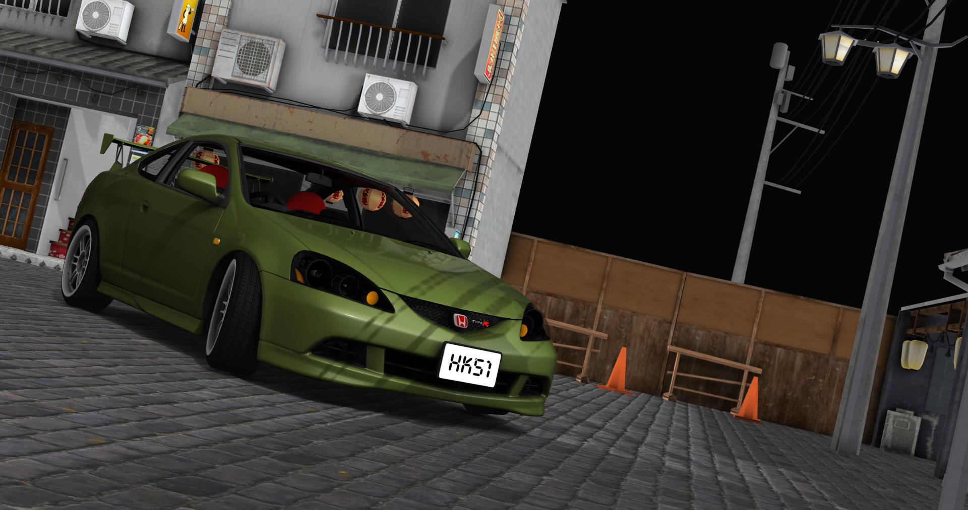 HK51 P1 Honda Integra DC5R, skin FTuned Kodok