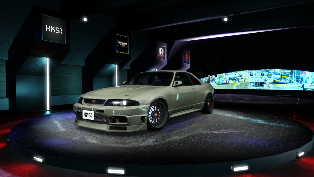 HK51 P1 Nissan Skyline GTR33, skin Millenium_Jade