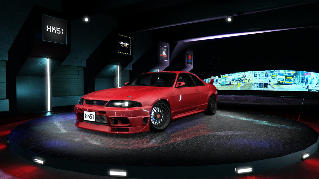 HK51 P1 Nissan Skyline GTR33, skin Nismo_Red