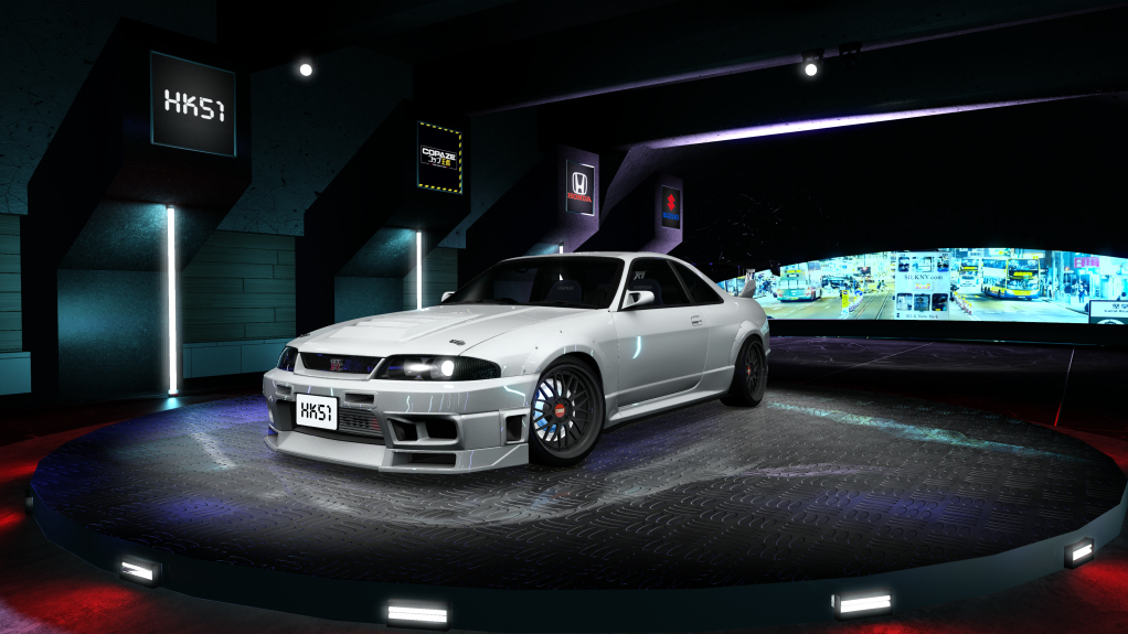 HK51 P1 Nissan Skyline GTR33, skin itsDraik_Sonic_Silver