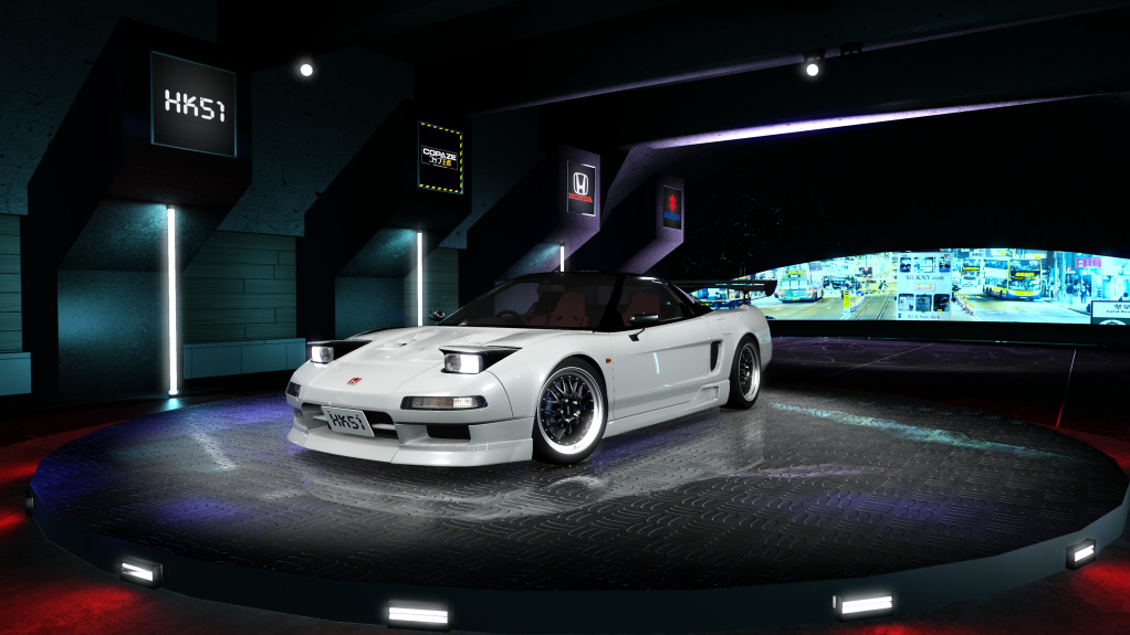 HK51 P1 Honda NSX NA1, skin 02_grand_prix_white