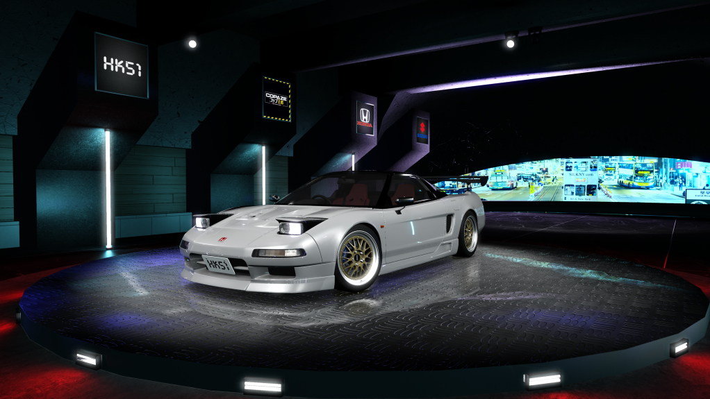 HK51 P1 Honda NSX NA1, skin 03_sebring_silver