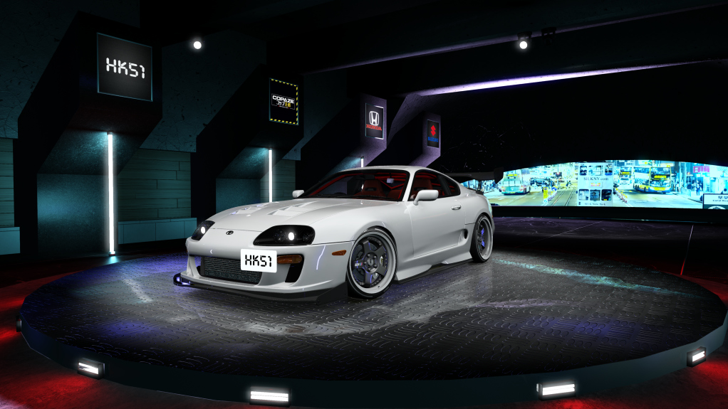 HK51 P1 Toyota Supra A80, skin 03_white