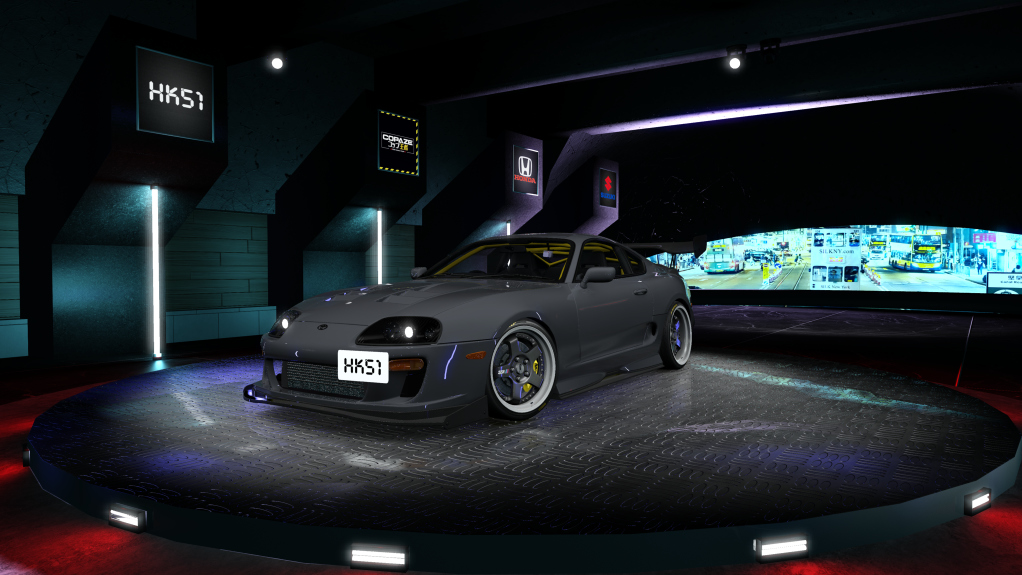 HK51 P1 Toyota Supra A80, skin 08_nardo_grey