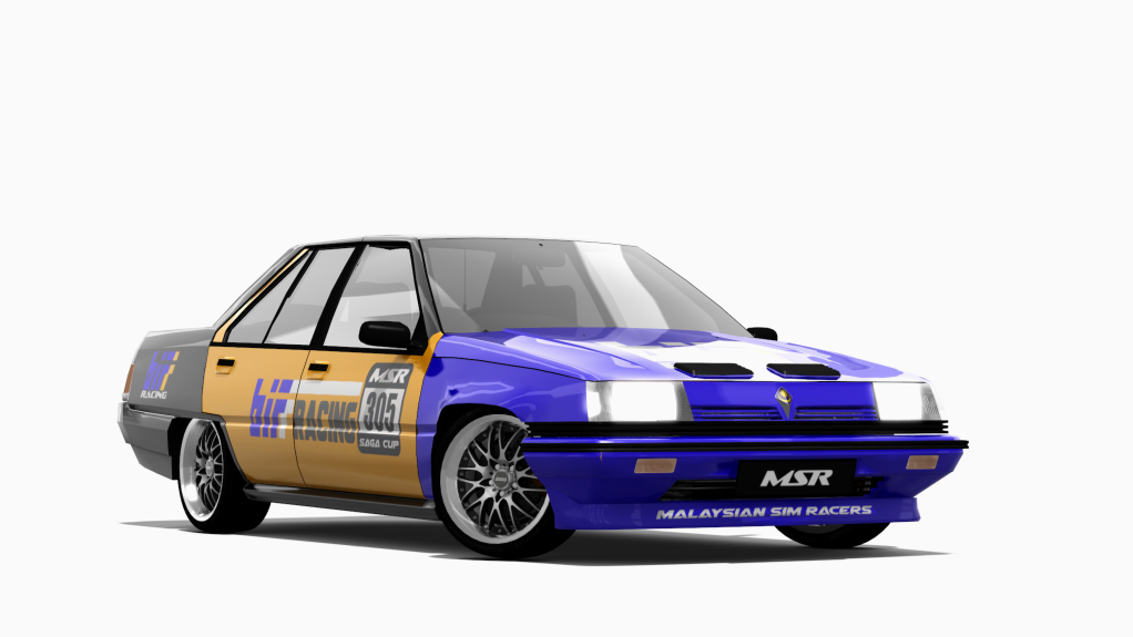 Proton Saga Type C, skin 305 biFF Racing