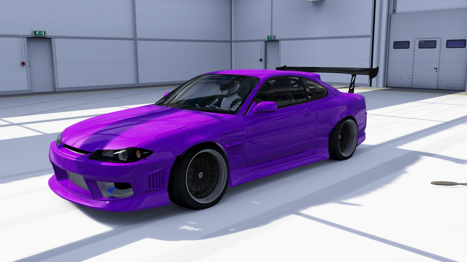 WDTS 2023 Nissan Silvia S15, skin Raijin