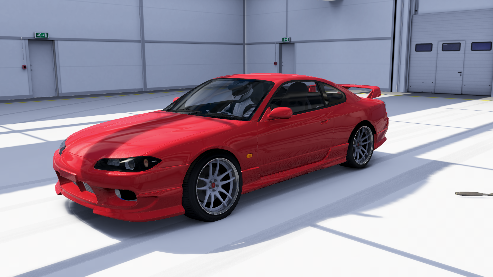 WDTS 2023 Nissan Silvia S15, skin Spec R OEM Plus