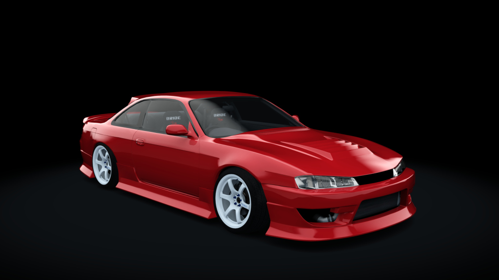 Nissan Silvia S14 WDT Street, skin Nismo_Red