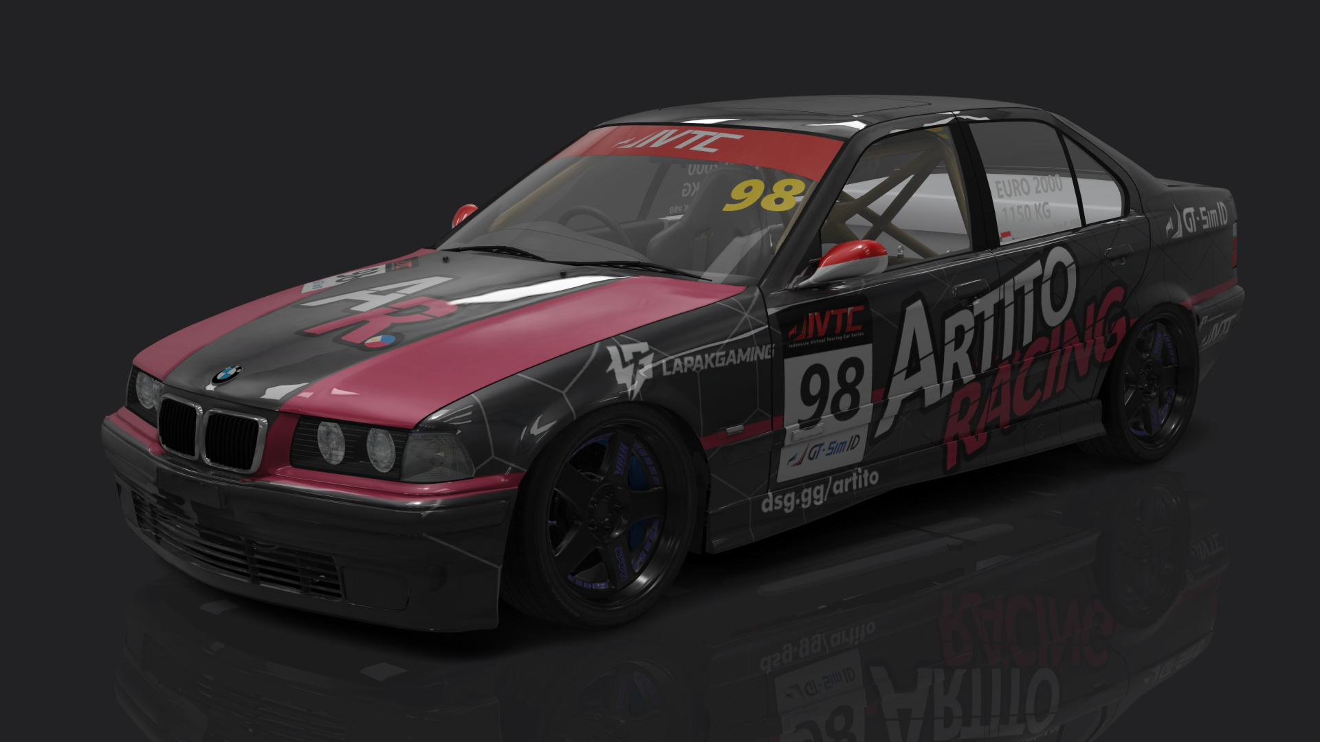 BMW E36 318i IVTC EURO 2000, skin IVTC Yohanes Candra Kusumaputra