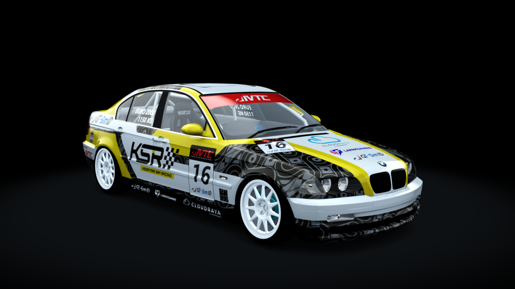 BMW E46 320i IVTC EURO 2000, skin IVTC Andre Setiawan