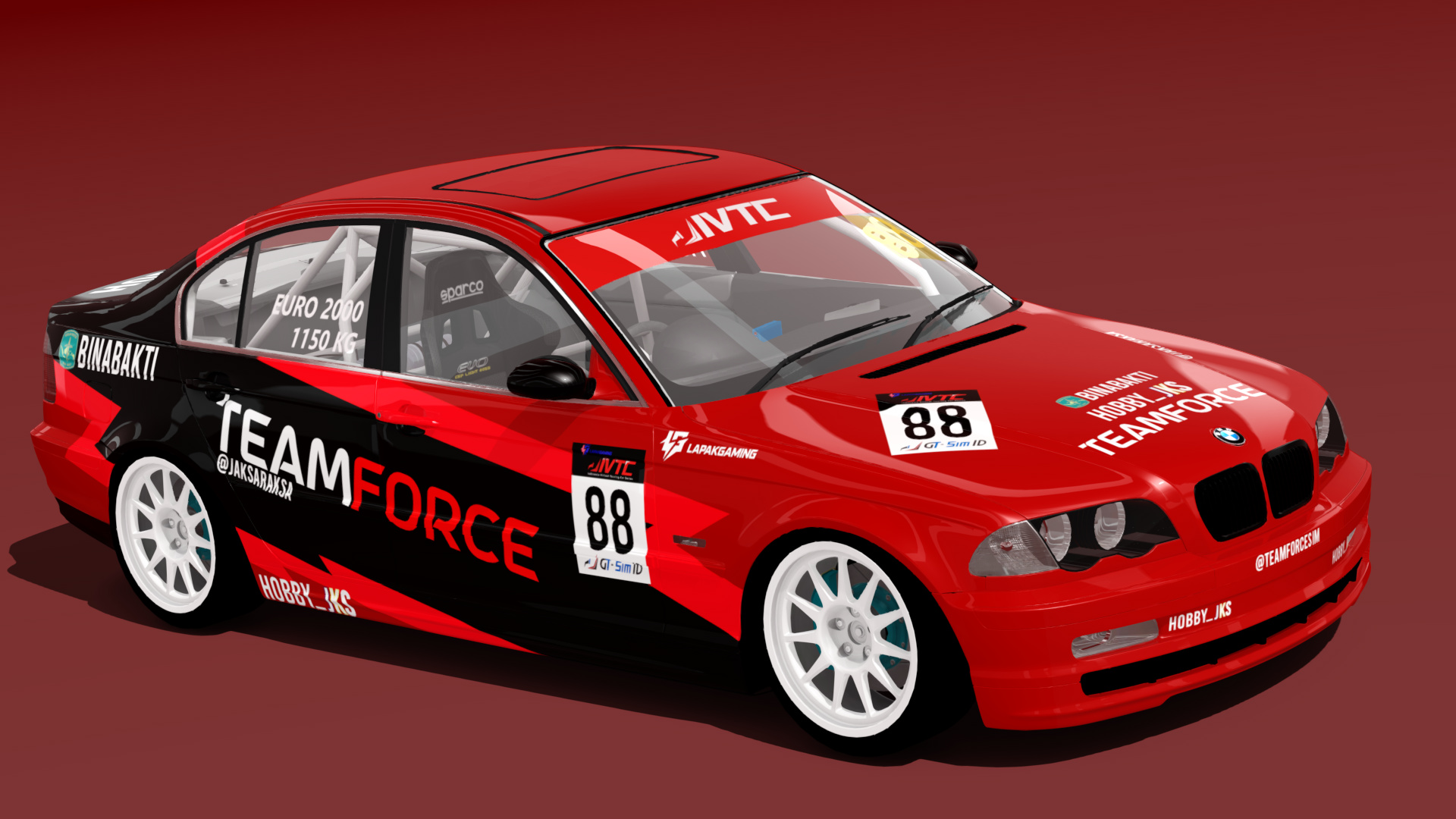 BMW E46 320i IVTC EURO 2000, skin IVTC Mario