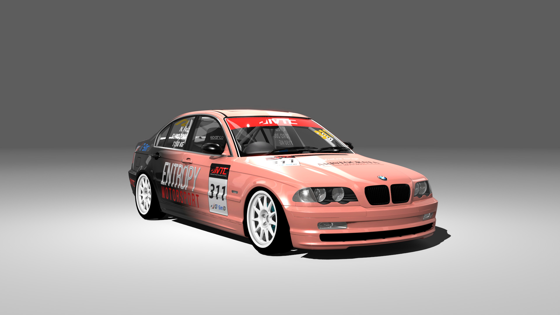 BMW E46 320i IVTC EURO 2000, skin IVTC Naufal Afif