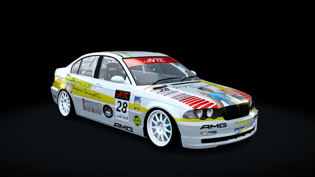 BMW E46 320i IVTC EURO 2000, skin IVTC Revian Gumilar