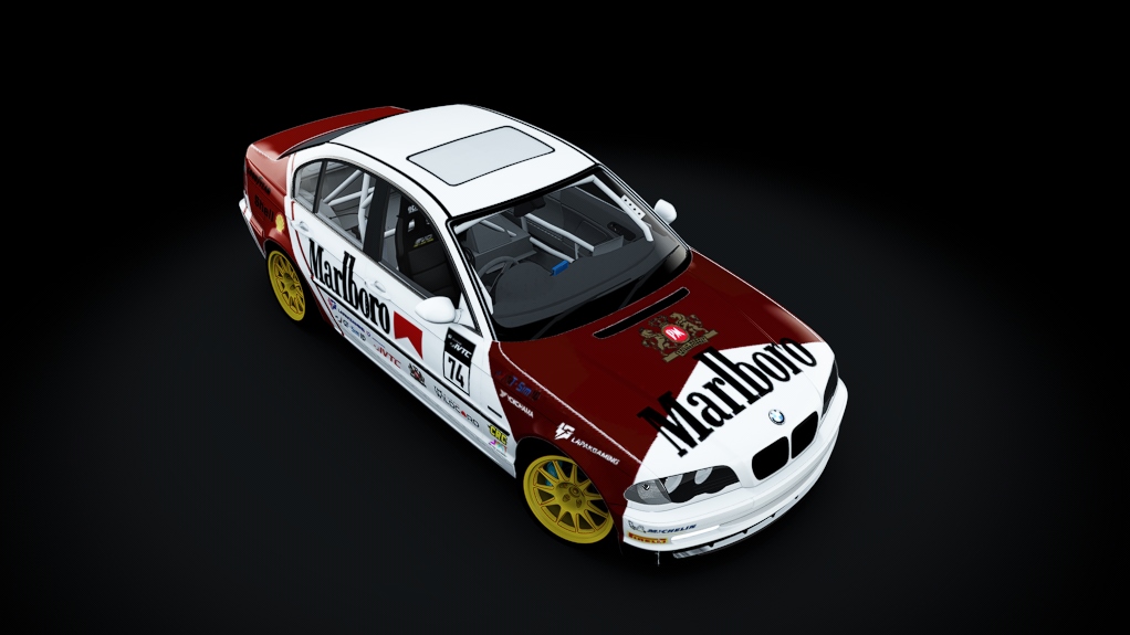 BMW E46 320i IVTC EURO 2000, skin IVTC_74_Steven Aris N