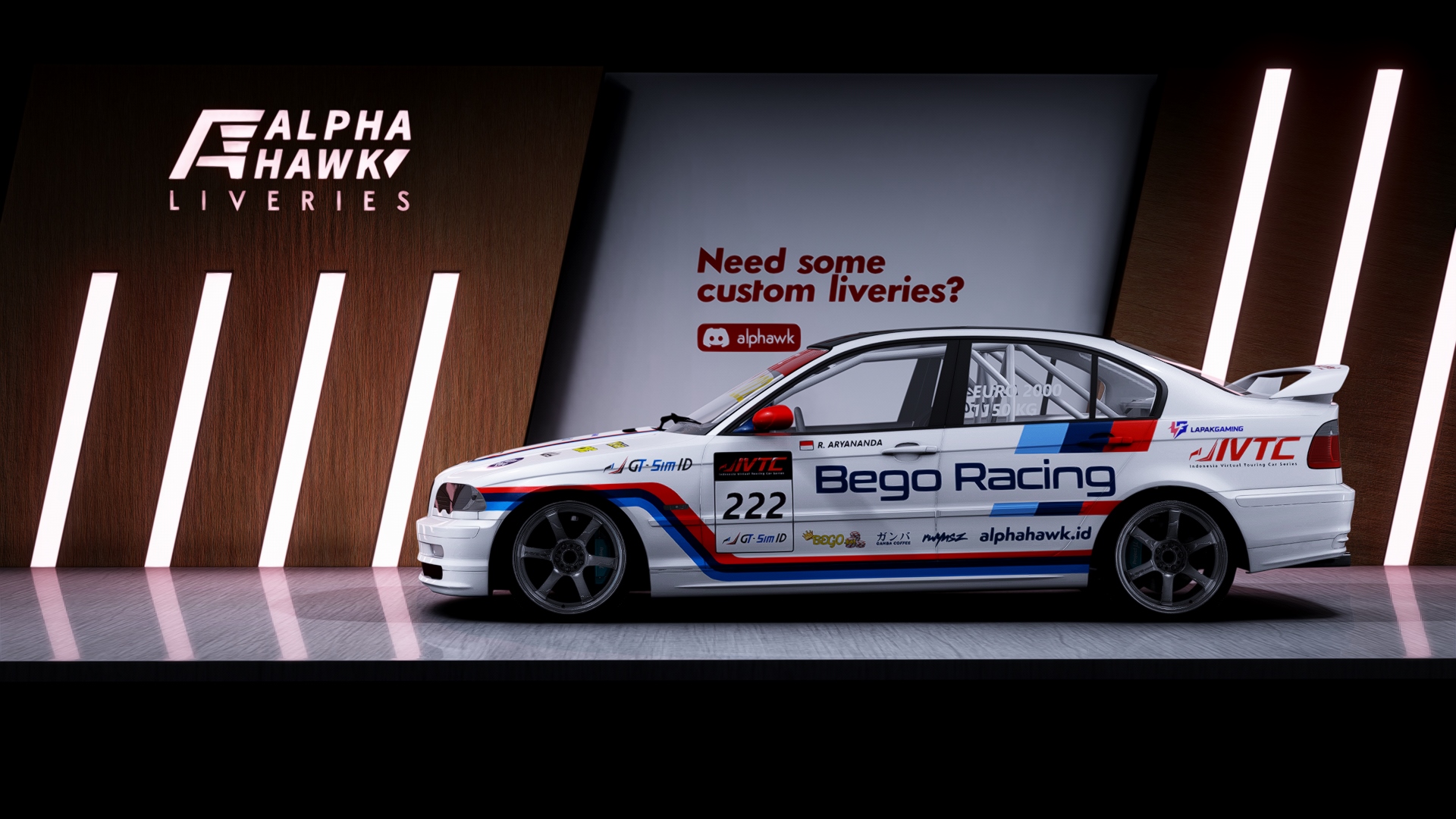 BMW E46 320i IVTC EURO 2000, skin IVTC_RifqyAryananda