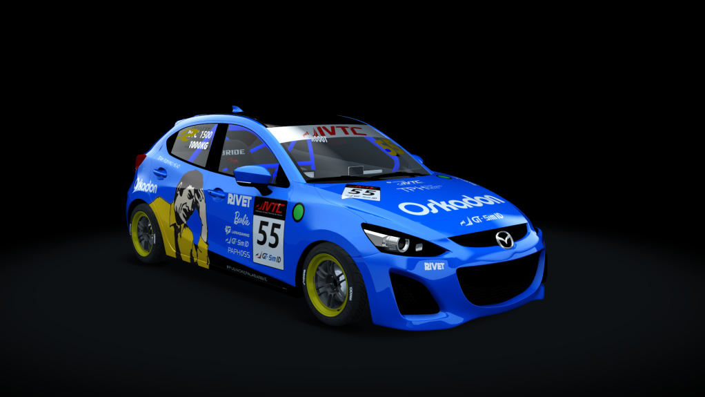 Mazda 2 IVTC 1500, skin IVTC Aditya Putra