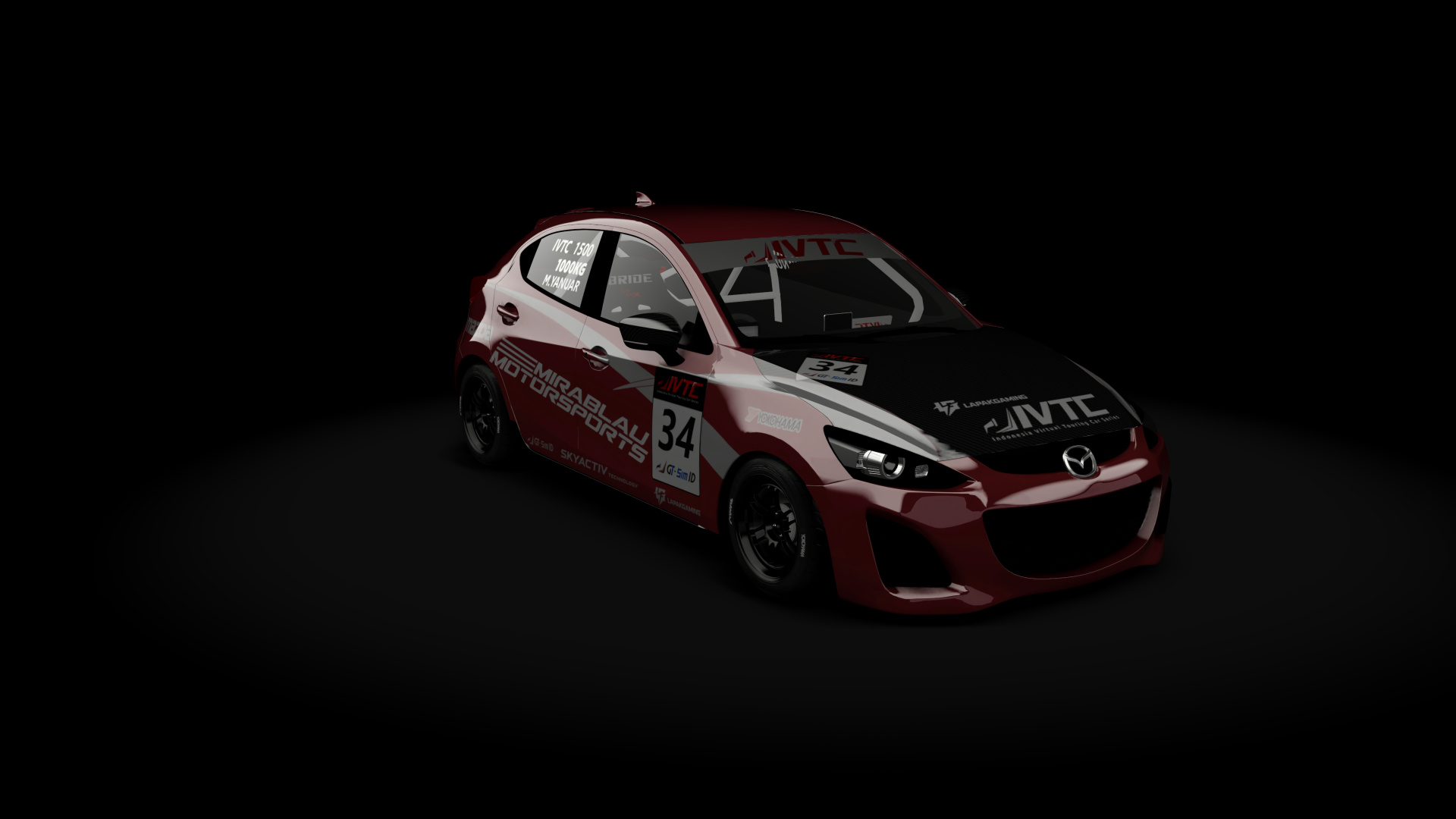 Mazda 2 IVTC 1500, skin IVTC Muhammad Yanuar