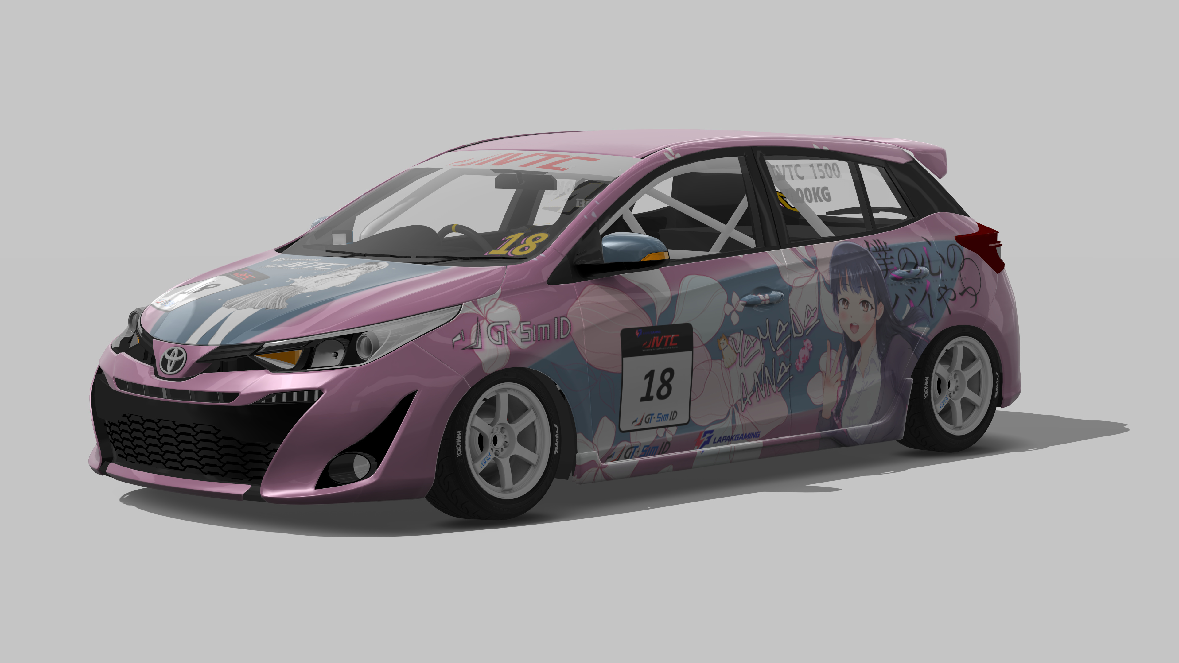 Toyota Yaris IVTC 1500, skin IVTC Fajrin Alfi Syahrin