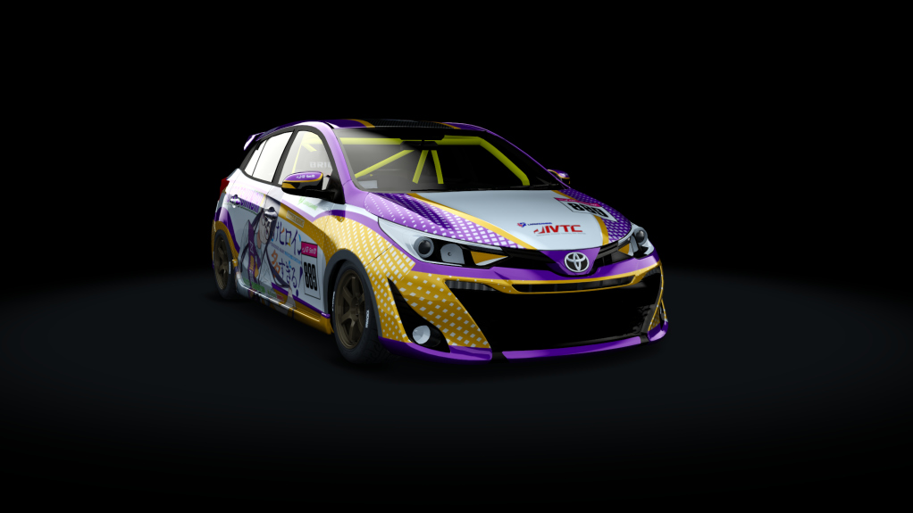 Toyota Yaris IVTC 1500, skin IVTC_AndikaRama